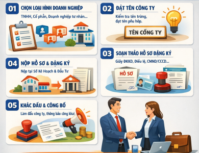 Hướng dẫn chi tiết thành lập công ty tại TỈNH CÀ MAU