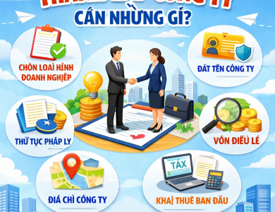 THÀNH LẬP CÔNG TY TẠI TỈNH CÀ MAU CẦN NHỮNG GÌ