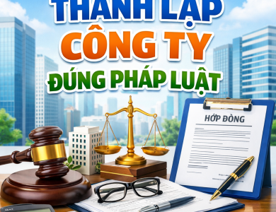 THÀNH LẬP CÔNG TY ĐÚNG PHÁP LUẬT 